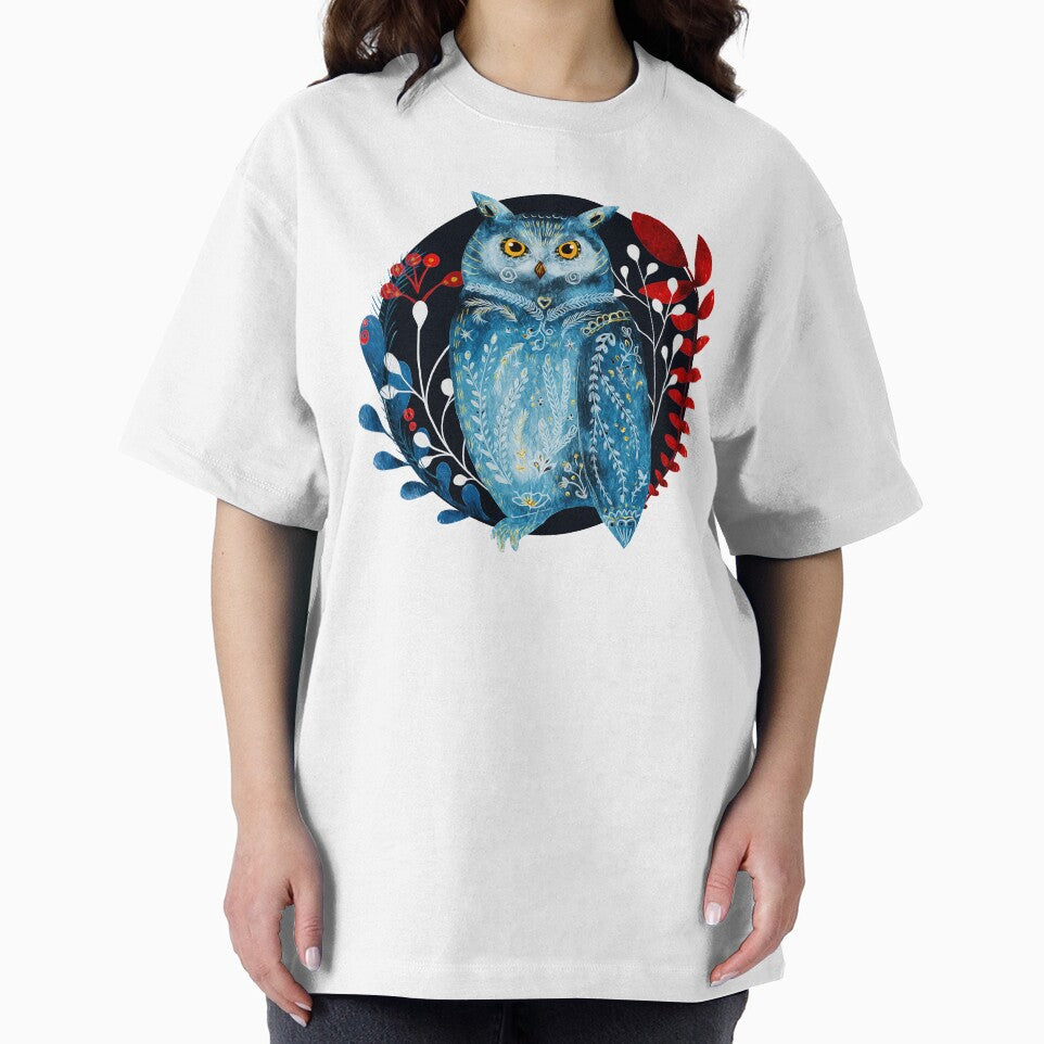 Moon Owl by Difonza