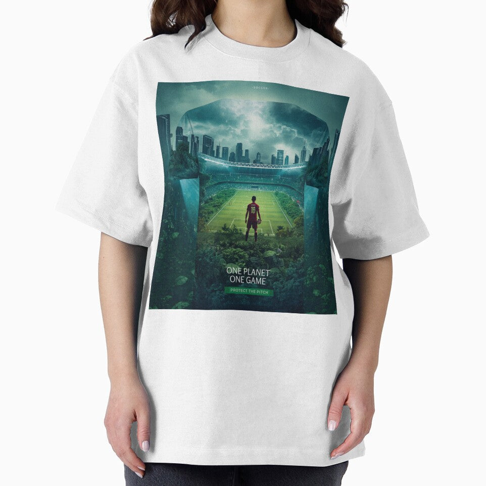 One Planet, One Game T-Shirt | Global Soccer Unity Tee by JaynAli