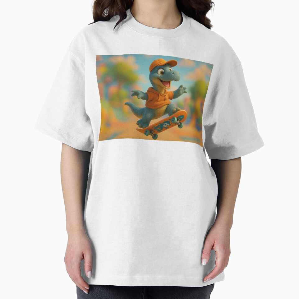Skater Xenoposeidon Dinosaur by Sillytoe