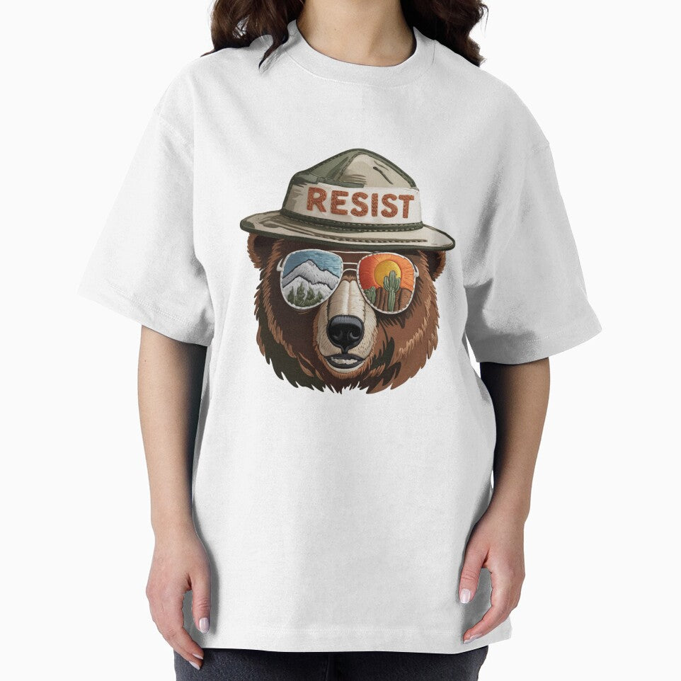 Bear Resist Protect Our National Parks - Save the environment public lands wild heart by HumansStuck12