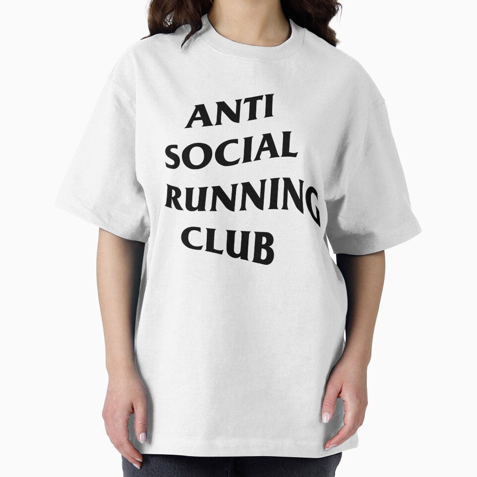 Anti Social Running Club-Black by anuggra
