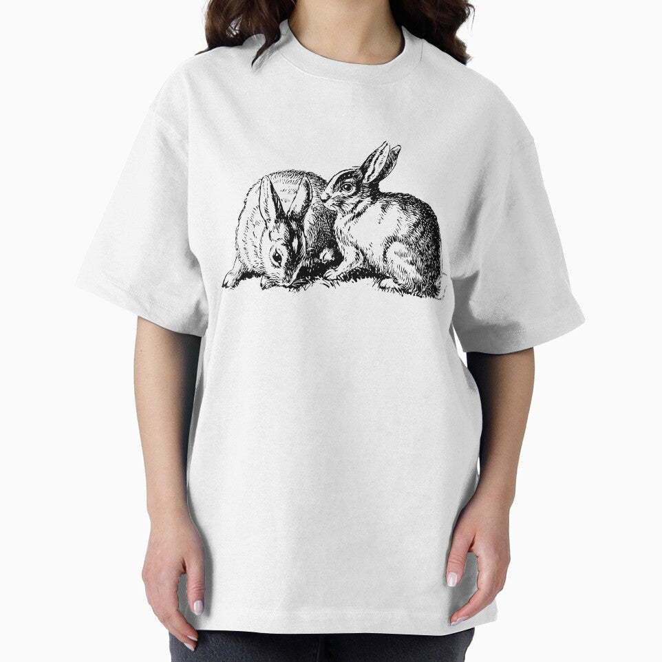 Bunny Cuddle - Rabbit Cuddle by smnessen