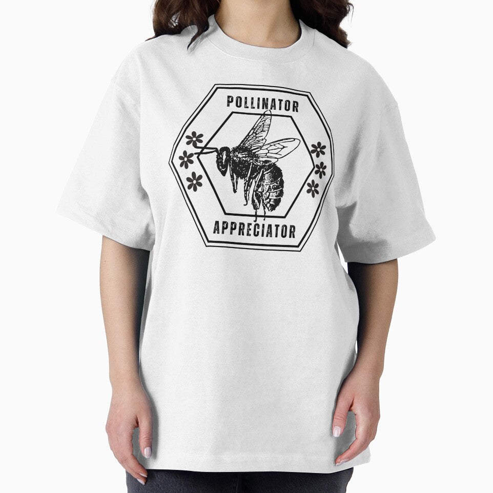 Lispe Vintage Pollinator Appreciator Bee Badge by Lispe-Designs