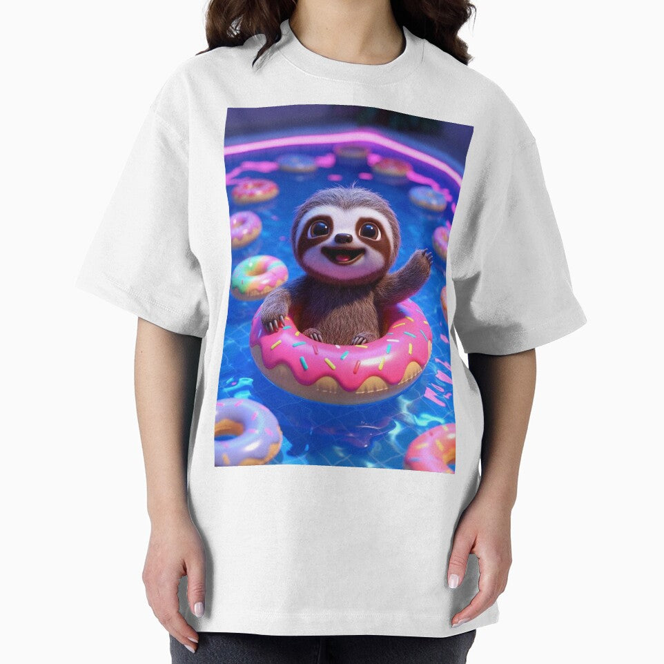 Sloth Donut Pool Party by CoquetteLunaCo