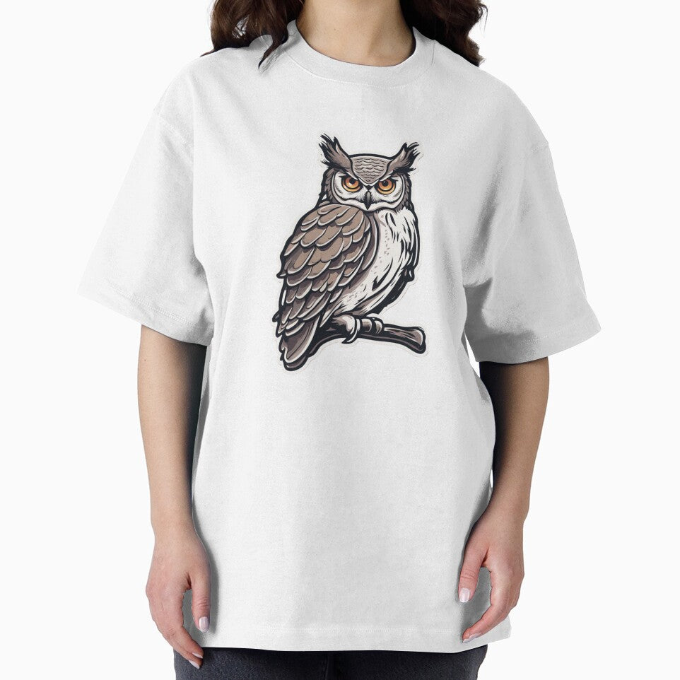 Gray Horned Owl by FamiliarPufferfish