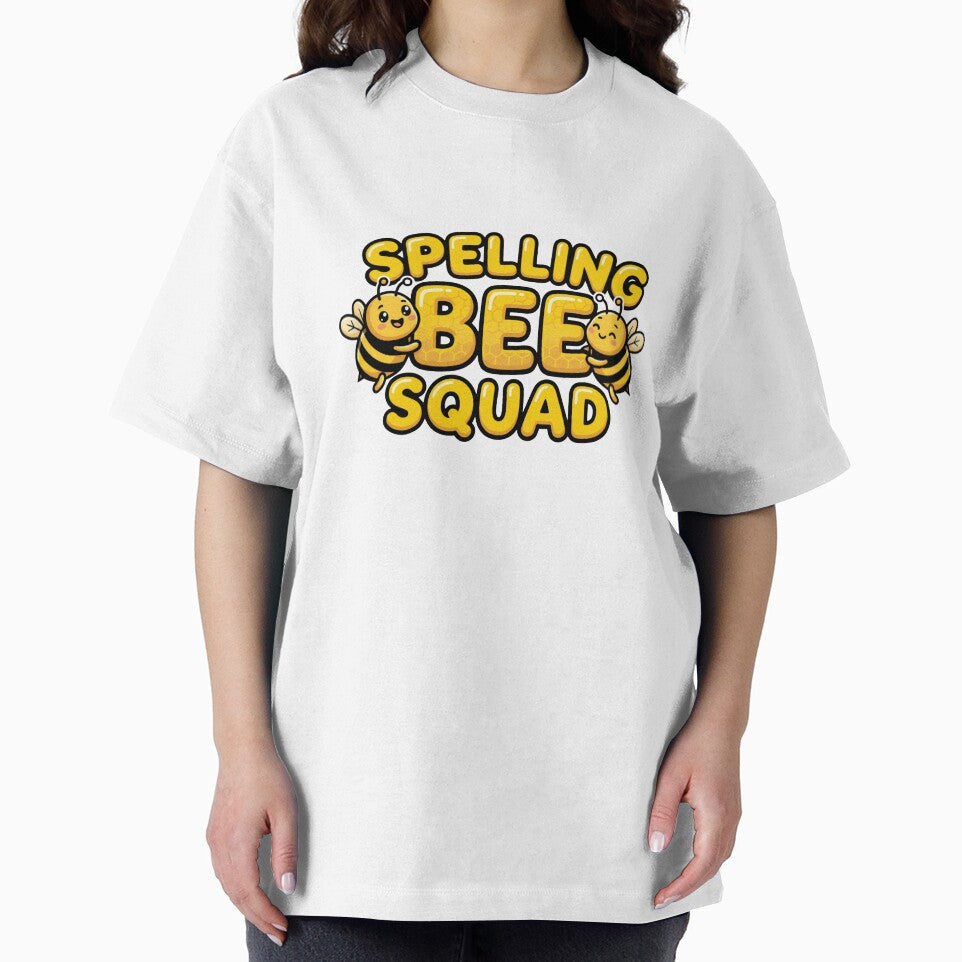 cute spelling bee squad cartoon school teacher design by ArtDesignTp