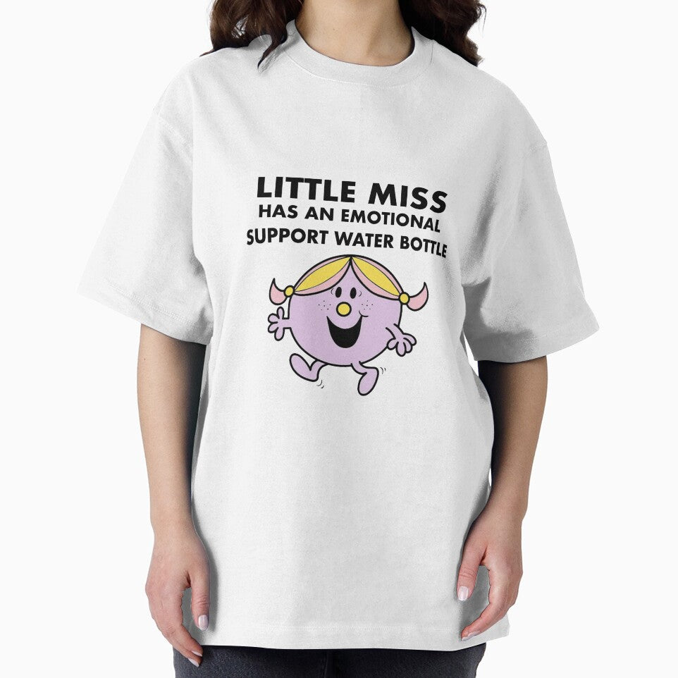 little miss has an emotional support water bottle by lilystickers65