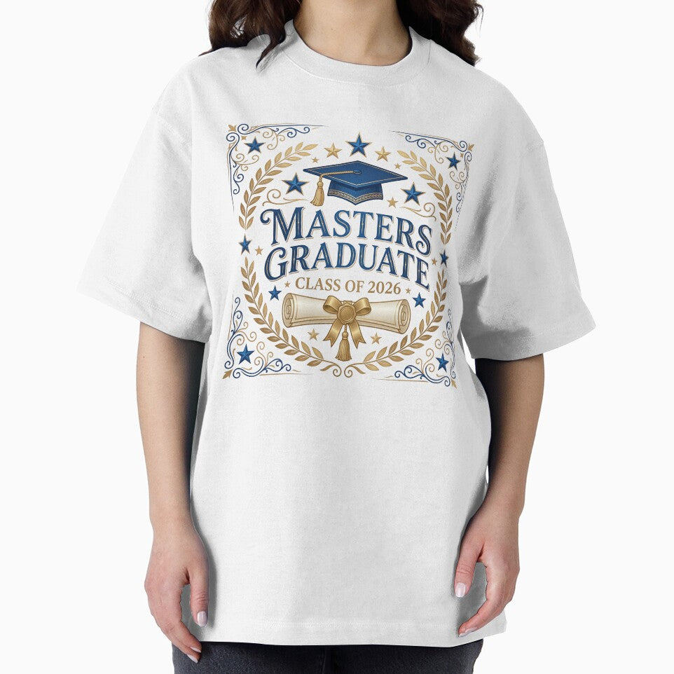 Masters Graduate Class of 2026 Masters Degree Graduation Gift by Osmose-Studio ⭐⭐⭐⭐⭐