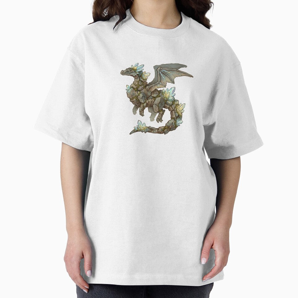 Magical Crystal Stone Dragon Earthy Fantasy Art by Imaginationbeyond