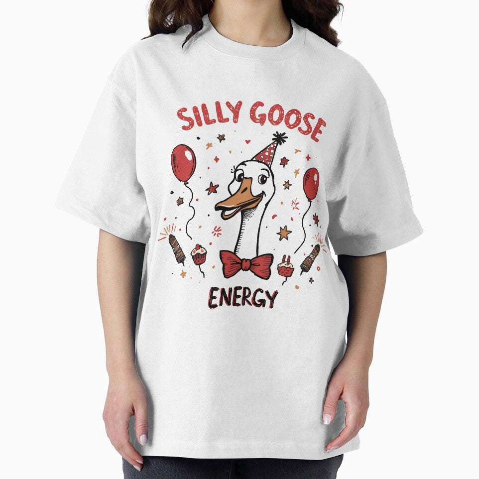 Silly Goose Energy Funny Goose Lover Party Birthday Celebration by HumansStuck12