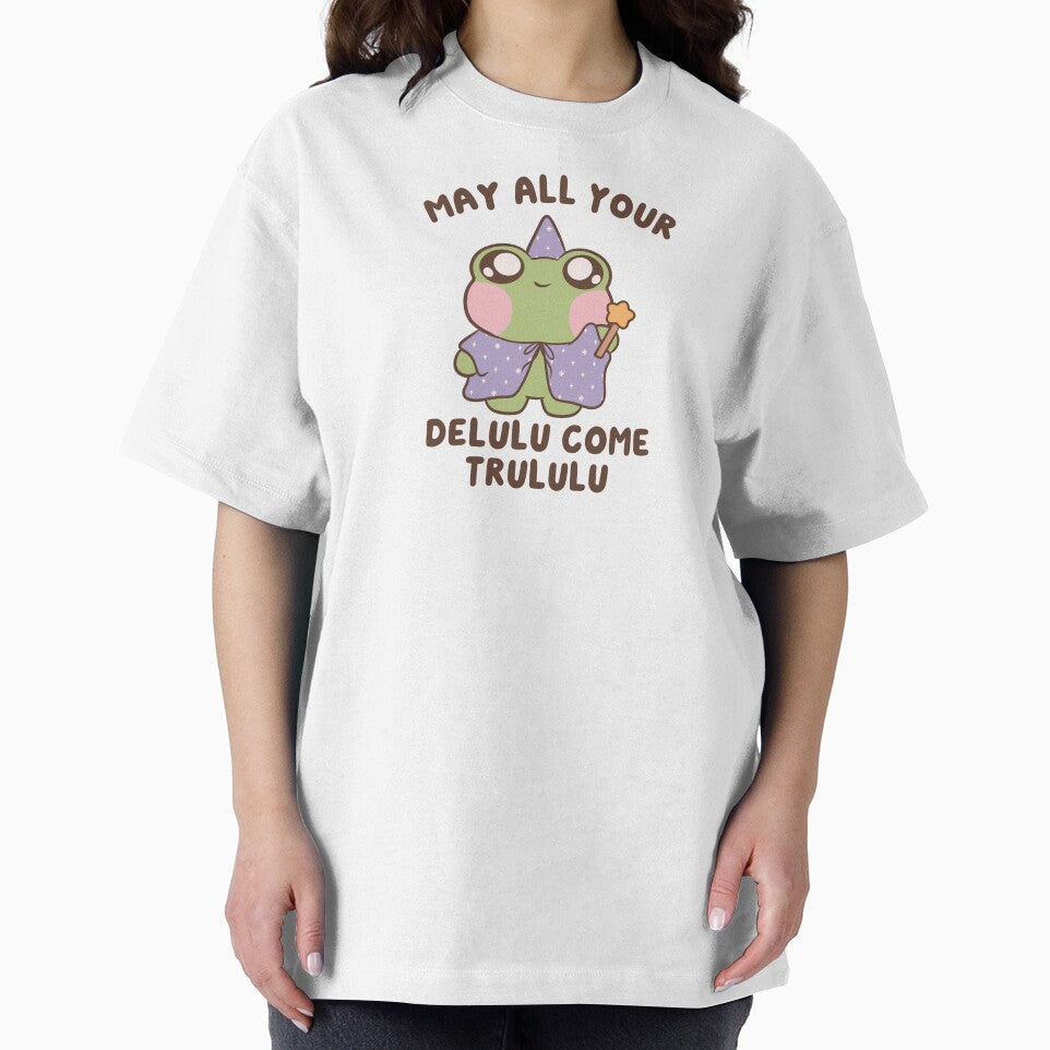 may all your delulu come trululu magic frog by kaybowzie