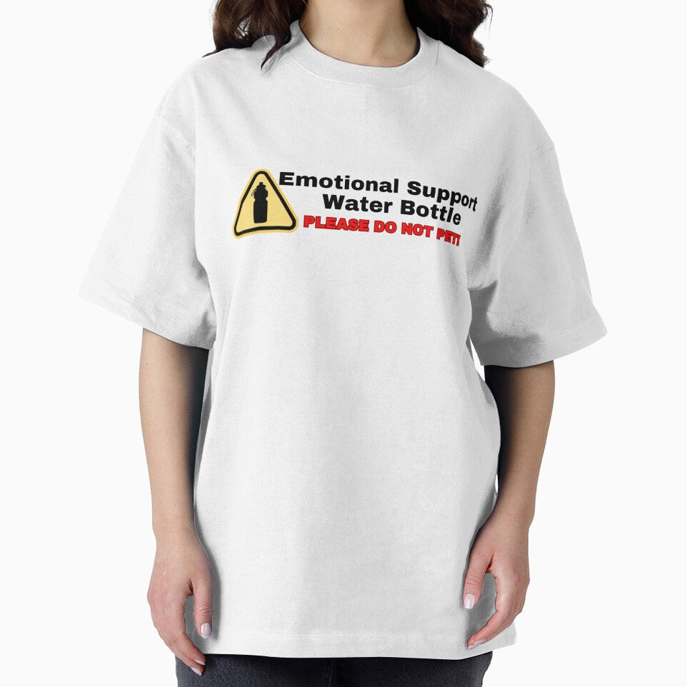 Emotional Support [1Sticker] Water Bottle by SeaNympth