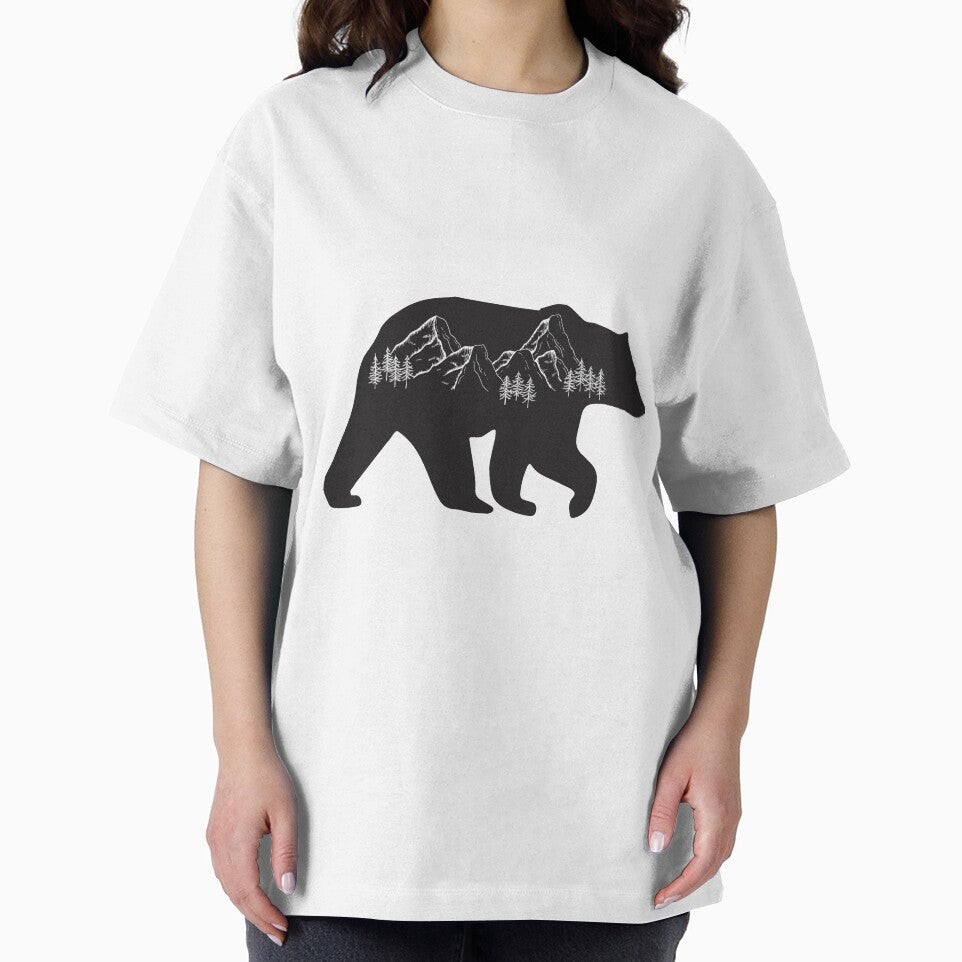 Bear with mountains by kocakashop