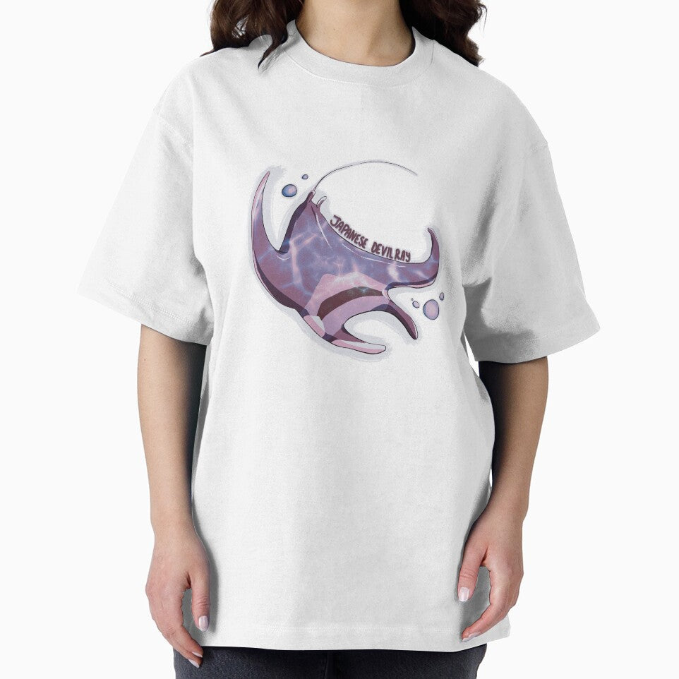 Japanese Devilray (Endangered Species) by Dragon Blossom Art