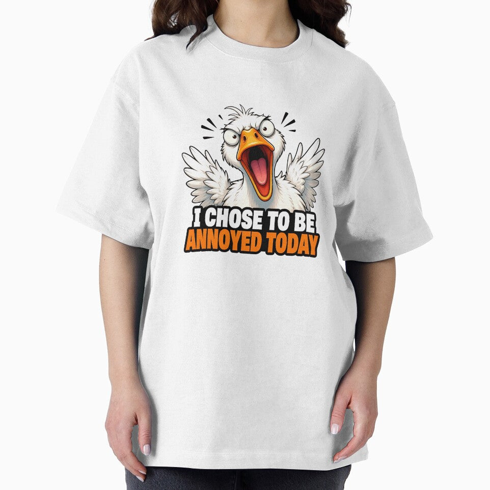 Funny Angry Goose Sticker Vector Comic Meme Art by RareVisuals