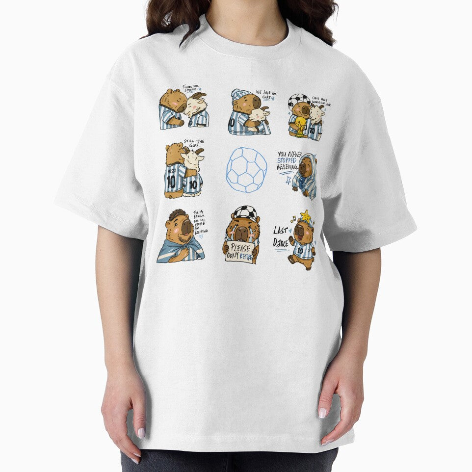 Capybara Argentina World Cup 2026 Sticker Pack | Cute GOAT Football Fan Collection by chupichapa