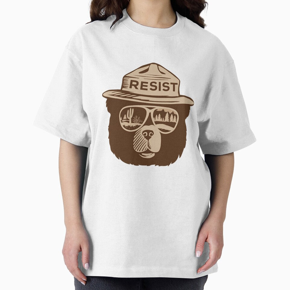 Bear Resist Protect Our National Parks - Save the environment public lands wild ground by HumansStuck12