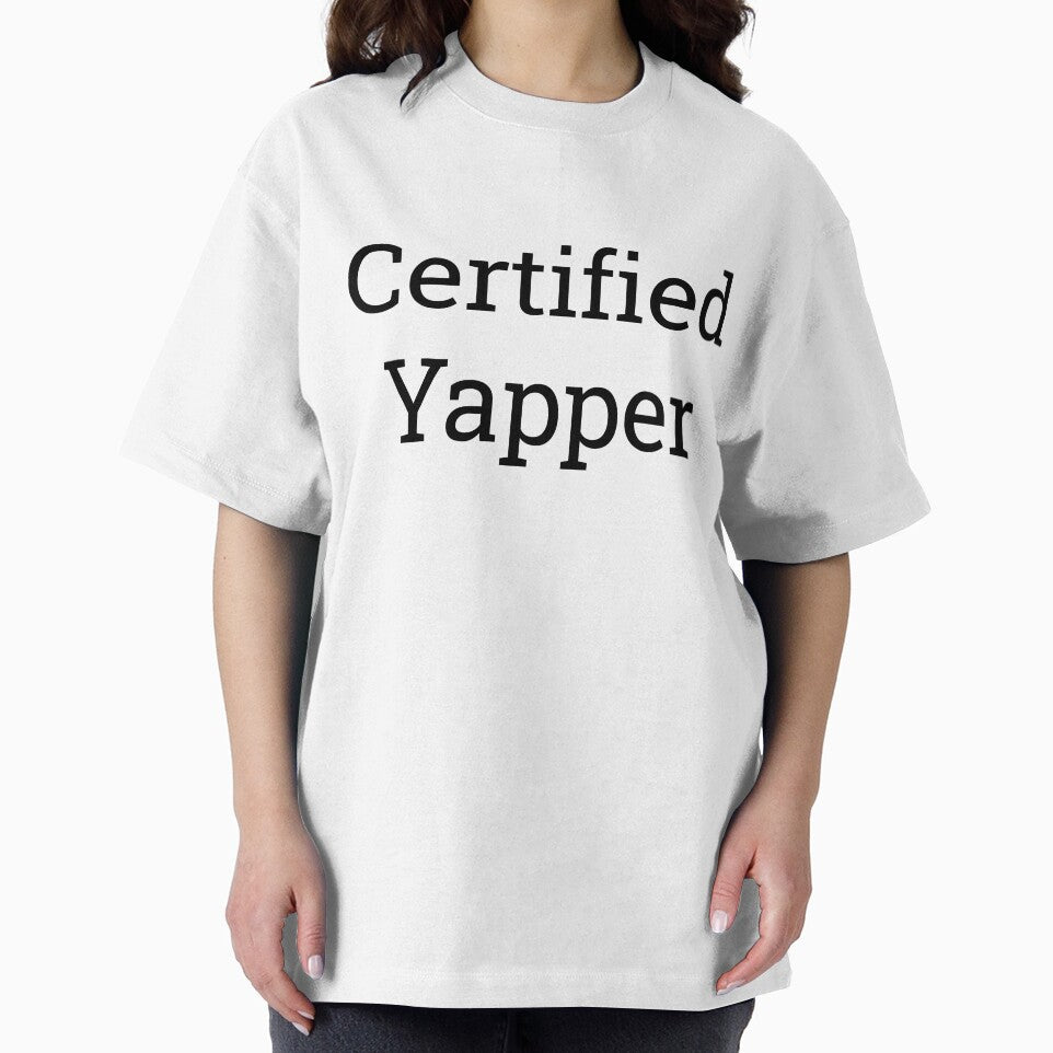 Certified Yapper by halffoods