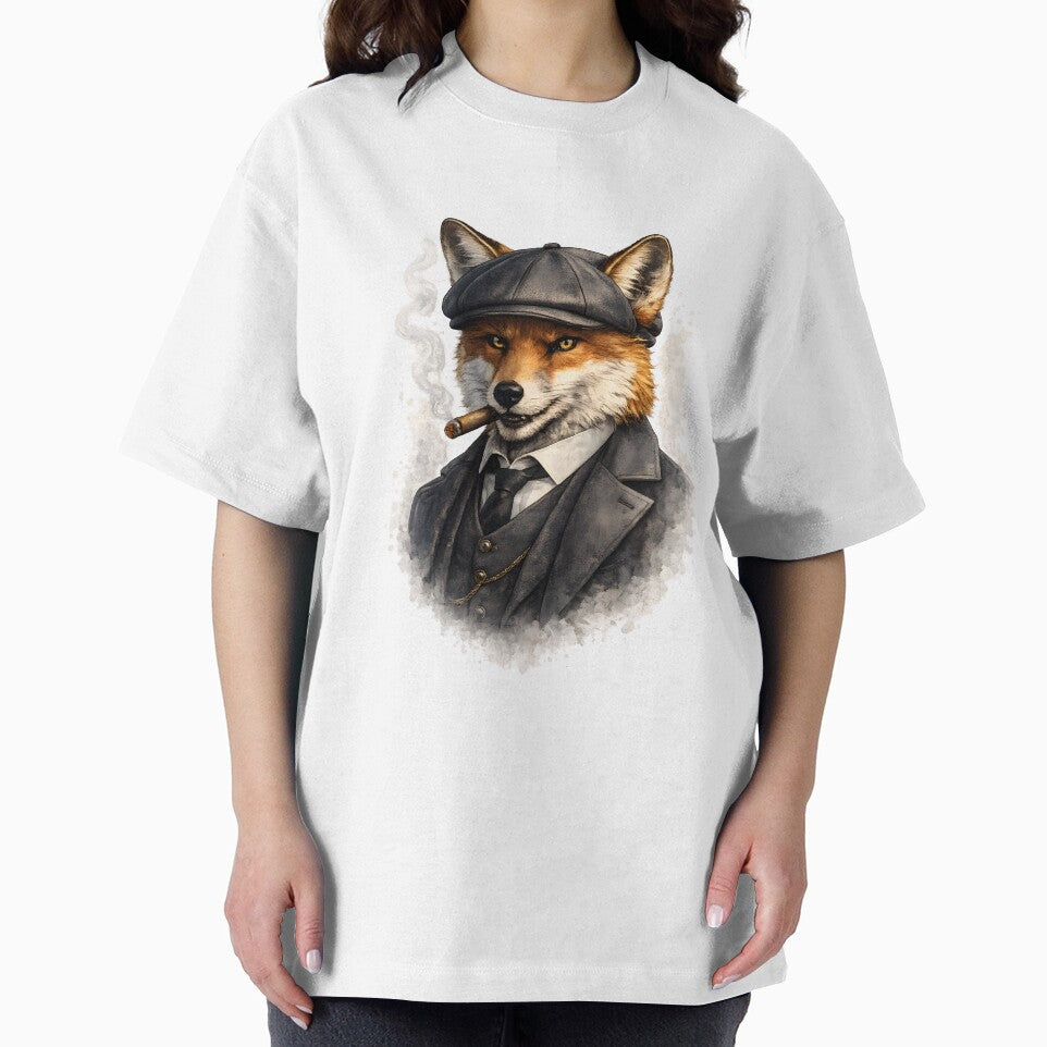 Cool fox gangster style illustration by giachem99