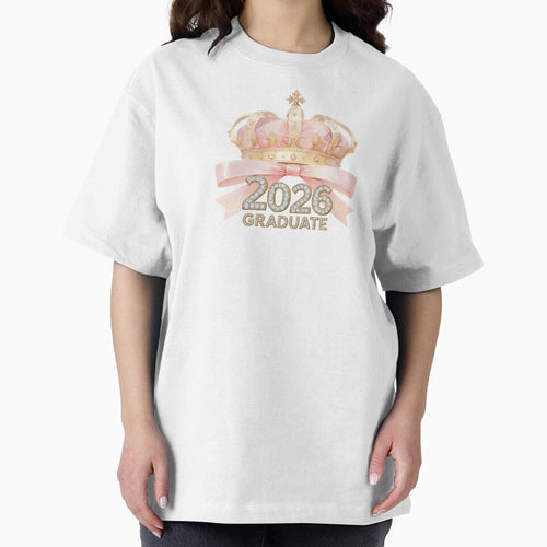 2026 Graduate with Crown, Pink Bow & Diamonds by JeweledDesigns