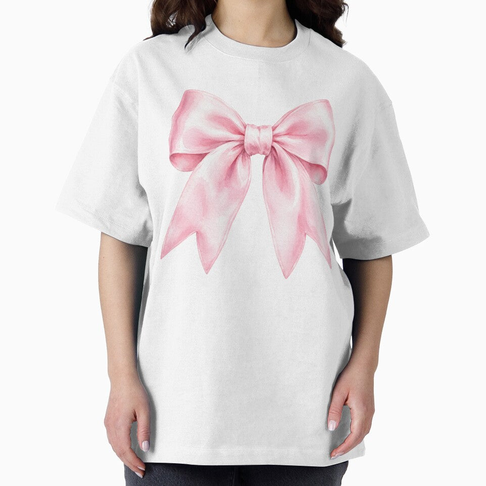 Pink Satin Bow Coquette Aesthetic Sticker by CoquetteBySofia