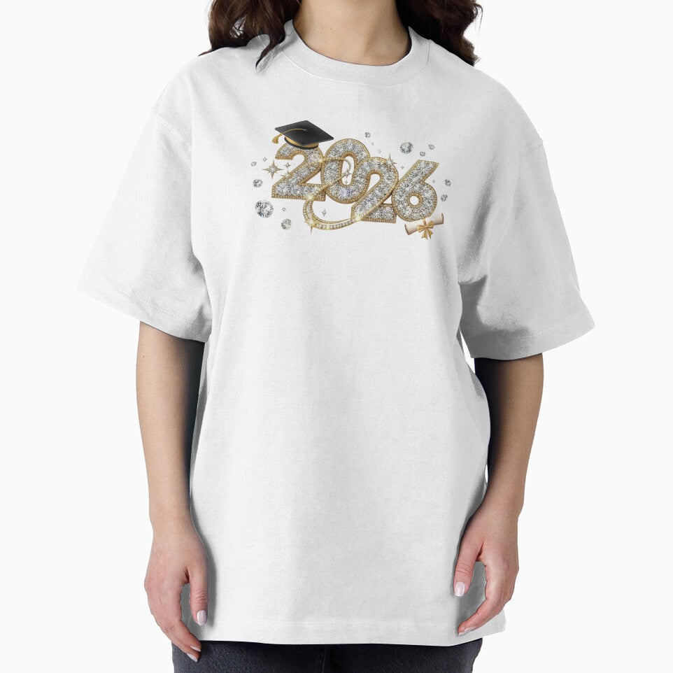Copy of Graduate 2026 (Offset) with Diamonds, Stars & Black Graduation Hat by JeweledDesigns
