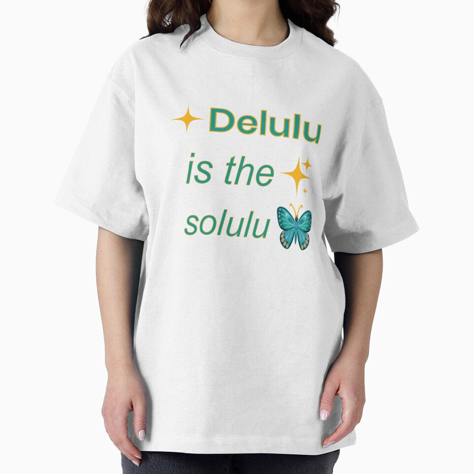 Delulu Is The Solulu Aesthetic Quote by jananinaveen
