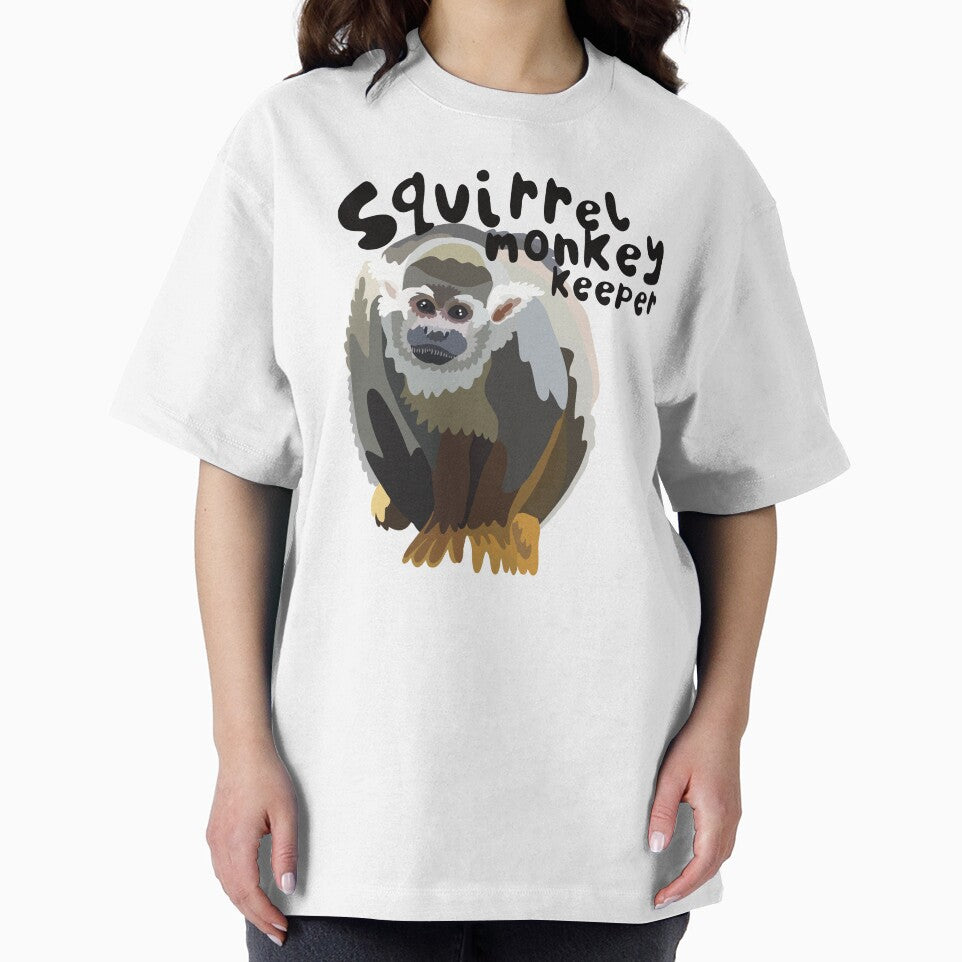Squirrel Monkey Keeper Primate Zookeeper Design by PrettylittlepastelUk