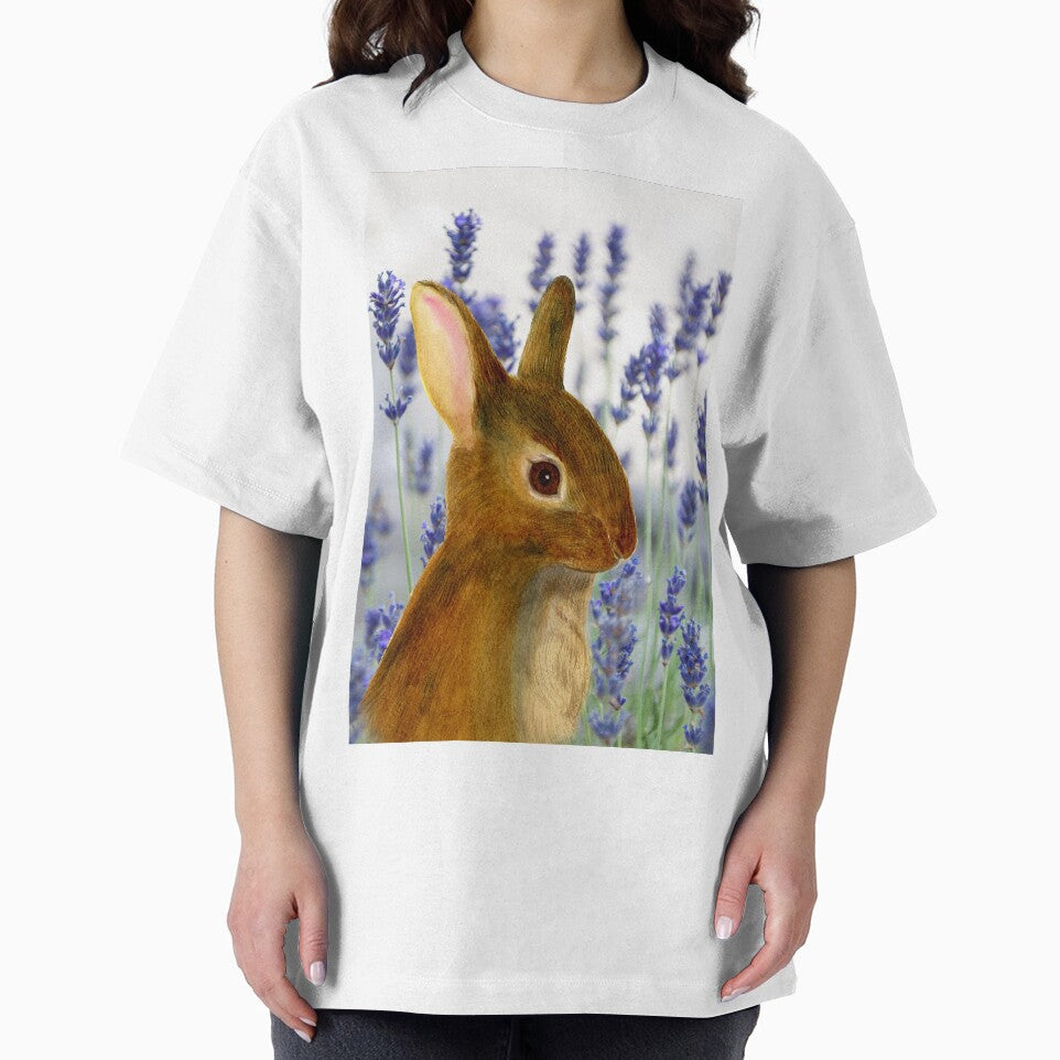 Rabbit Animal Watercolor Painting Wildlife Artwork by Alison Langridge
