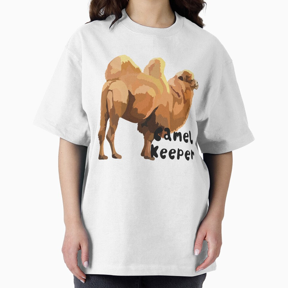 C is for Camel Keeper,Camel Keeper Design – Dedicated Care and Conservation of Desert Wildlife Artwork by PrettylittlepastelUk