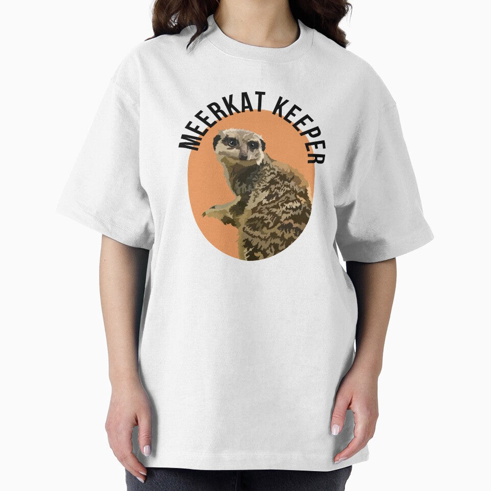 Meerkat Keeper,Meerkat Keeper Design – Dedicated Care and Conservation of Social Mammals Artwork by PrettylittlepastelUk