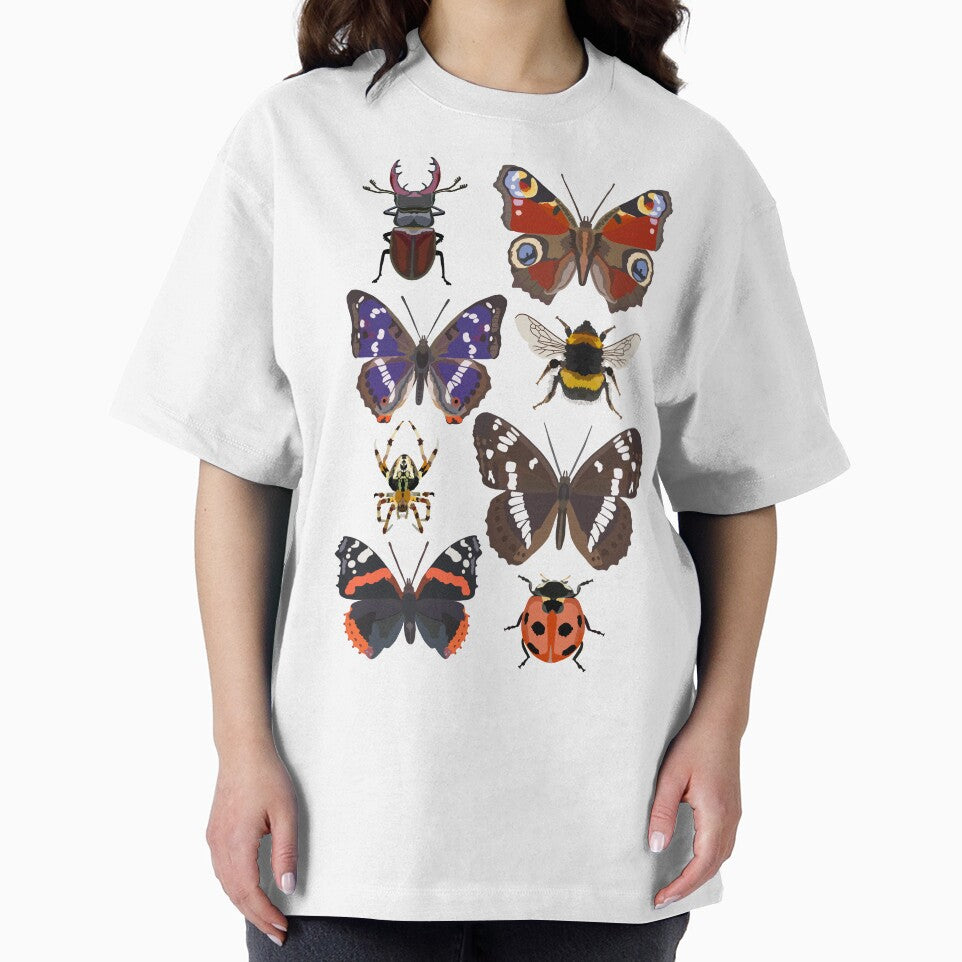 B is for British Insect, British Insects | Nature Lover & Wildlife Art Design by PrettylittlepastelUk