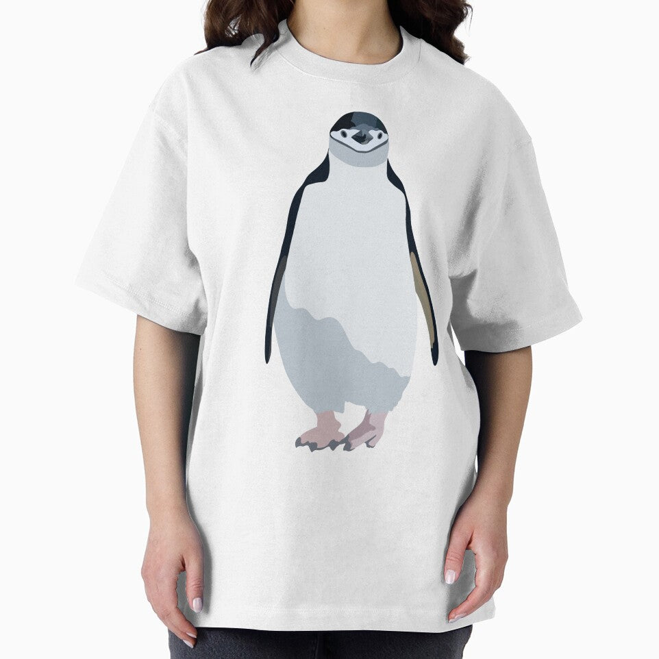 C is for Chinstrap Penguin,Penguin Illustration – Charming and Playful Antarctic Bird Artwork by PrettylittlepastelUk