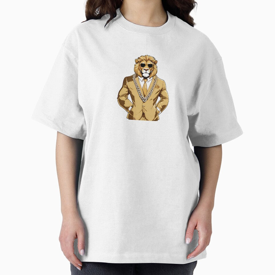 Rich Luxurious Golden Diamond Lion Classic by Majestic Paws