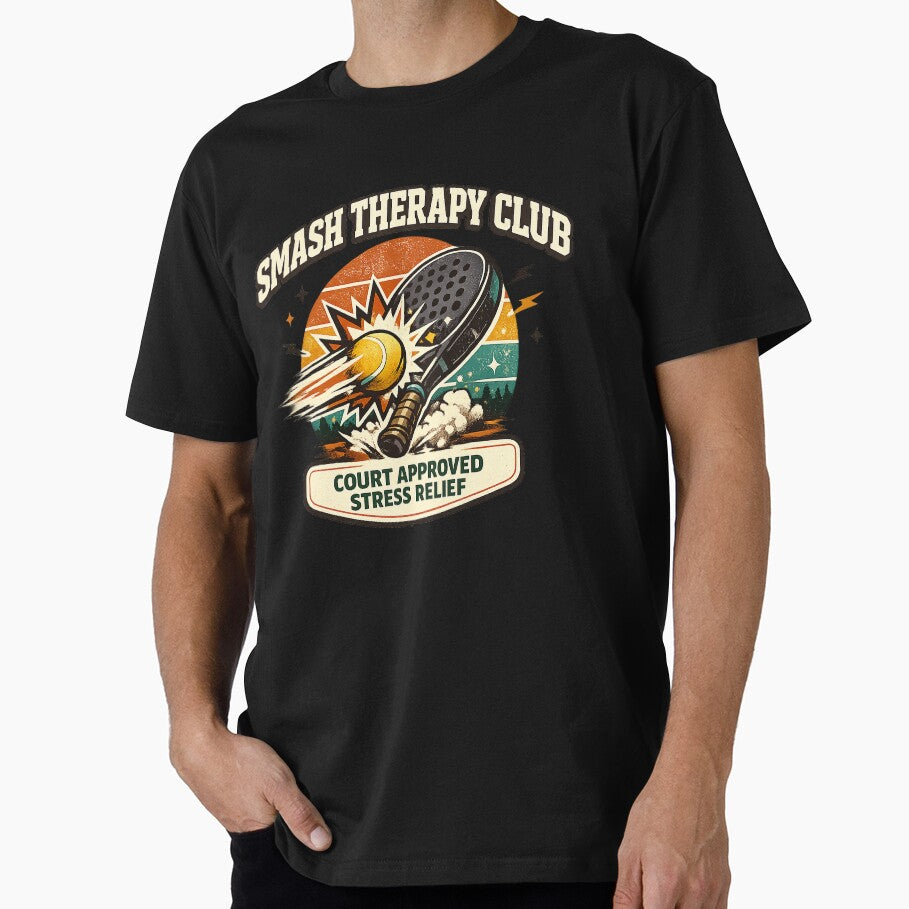 Smash Therapy Club Court Approved Stress Relief  Main Tag: by Concrete Coffee Studio