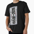Class of 2026 Sideways – USA License Plate Style Graduation Design with American Flag by GFamilyC