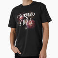 I survived 2025 New Years Eve Celebration Funny Design by OldSkullDesigns