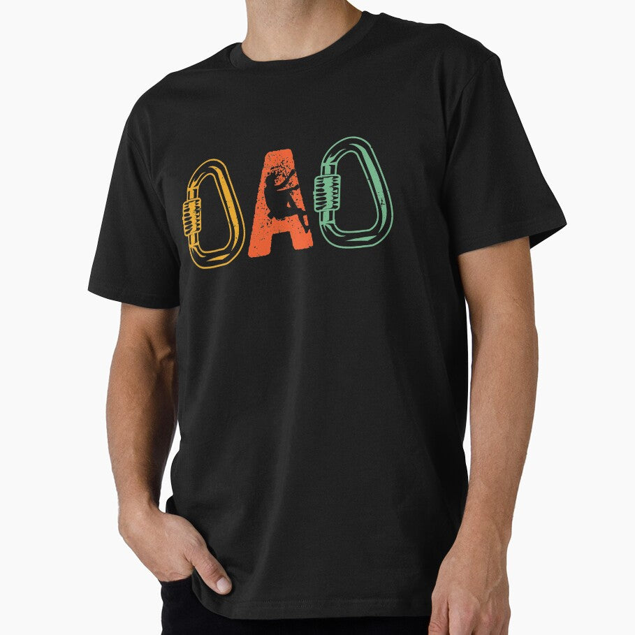 Dad Rock Climbing Shirt - Mountain Climbing Tools - Rock Climber Gift - Cool Rock Climber Shirt - Bouldering Shirt - Mountaineering by corusmaiden