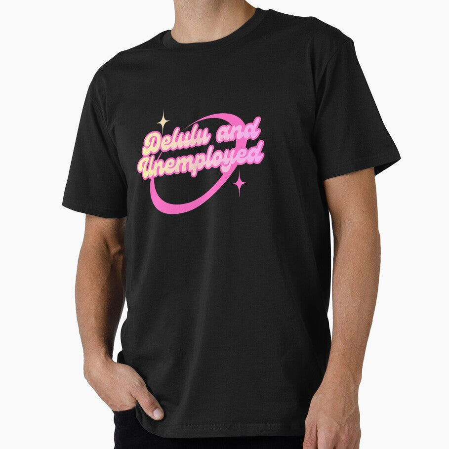 Delulu and Unemployed Pink Aesthetic 2000s vibe by skirklumine