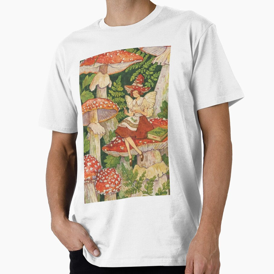 Mushroom Fairy Poster by Laxium