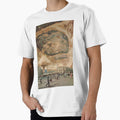 art museum city interior exterior vintage retro painting street walking perspective renaissance by seventies.collages
