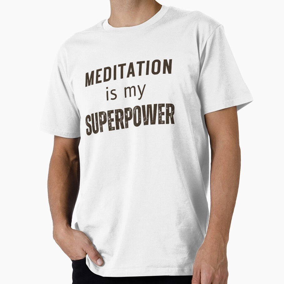Earth Tone Meditation Shirt | Mindful Living Tee for Calm Souls by Dream Vibe
