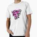 Fortunately I'm Not You — Punk Ransom Note Insult Sticker - Pink by UBIK-ART