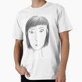 Pondering with Doubt Portrait Sketch Grayscale by BOKEbyTC