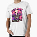 Sarcastic Funny Skeleton Girl Shopping Math Sticker by Little Chuu