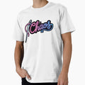 Chaos – Neon Sewing Needle T‑Shirt by artblooming03