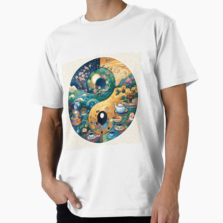 Yin and Yang are two opposite but interdependent energies that symbolize balance and harmony in the universe in Chinese culture by aleksandr13