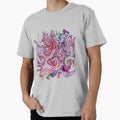 abstract color combination crystal color  dress, color combination by Cici-Chan