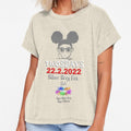 Happy Tuesday silver grey fox girl (Light logo on Dark top) one-time event by markyboyce247