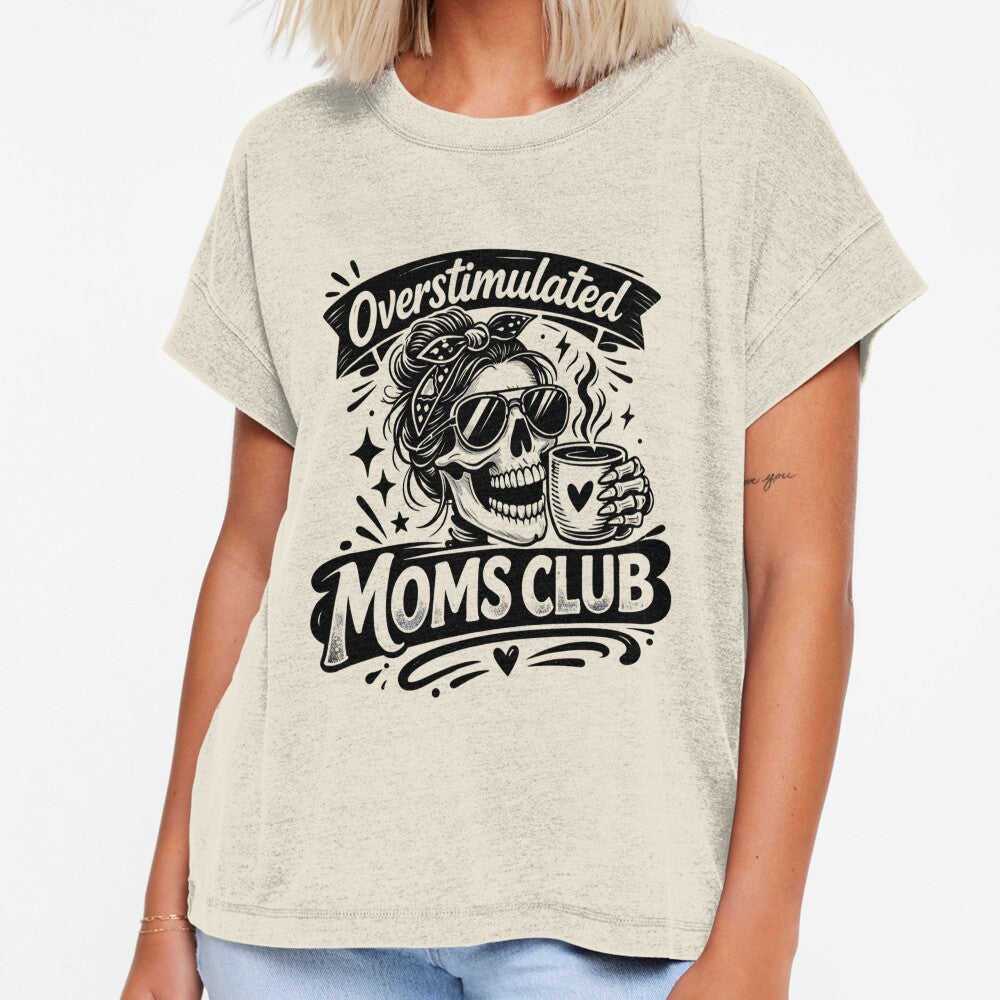 Overstimulated Moms Club , Mom Skeleton Coffee by INKPOPTOURI